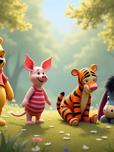 Kubuś Puchatek a choroby psychiczne: Co mówią postacie?